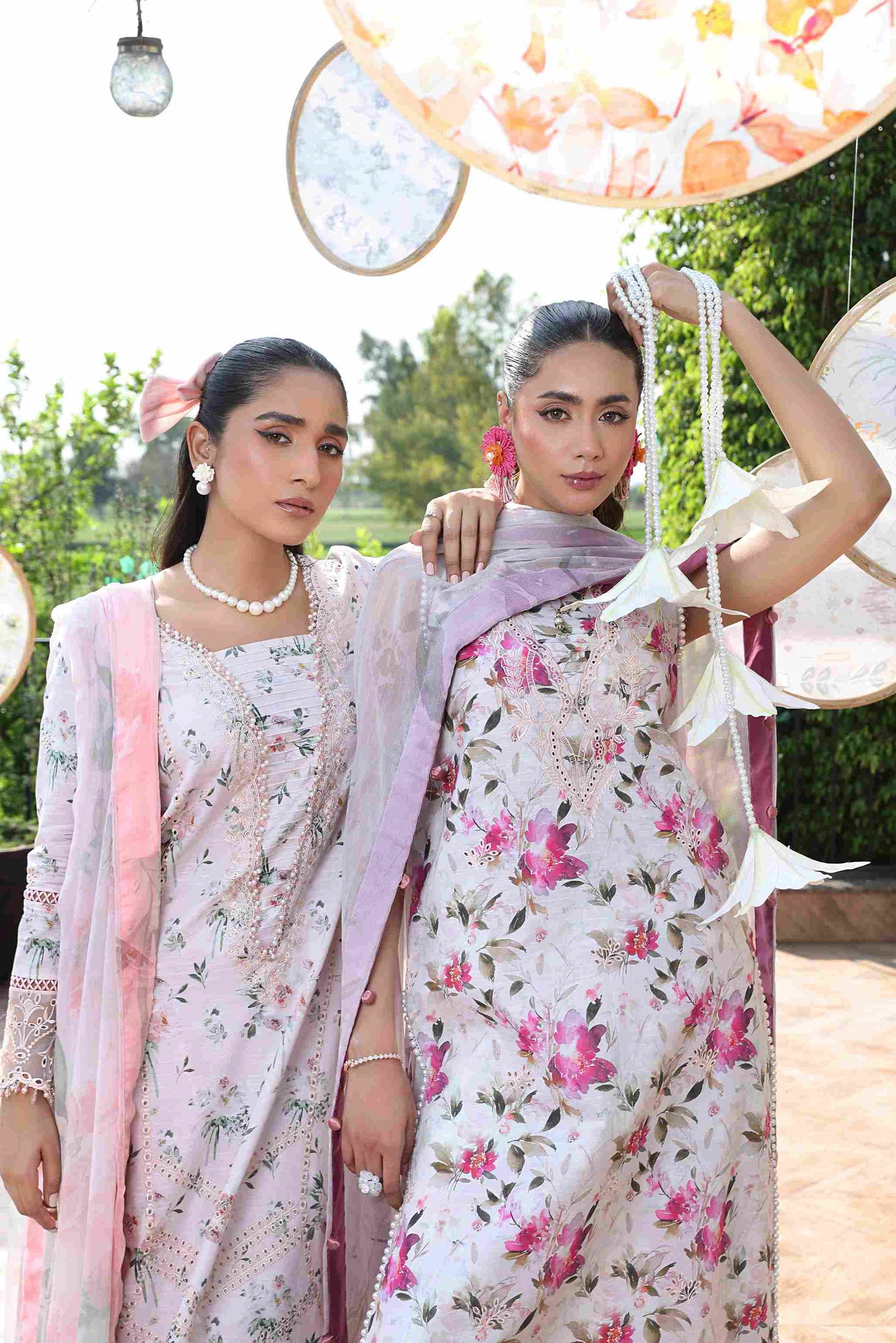 3PC Modern Muse – Embroidered Printed Lawn (AG-03)