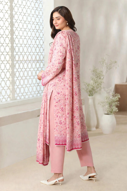 Women's 3 PC Printed Linen Suit - ER-05
