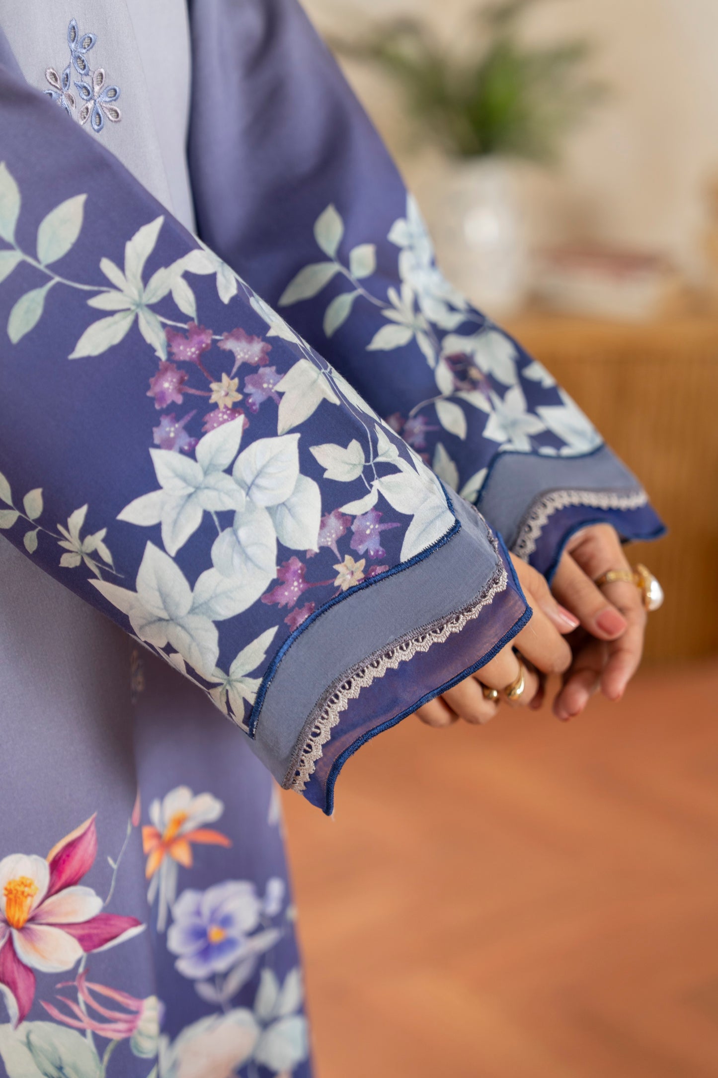 3PC Warm Embroidered Viscose Suit (FS-05)