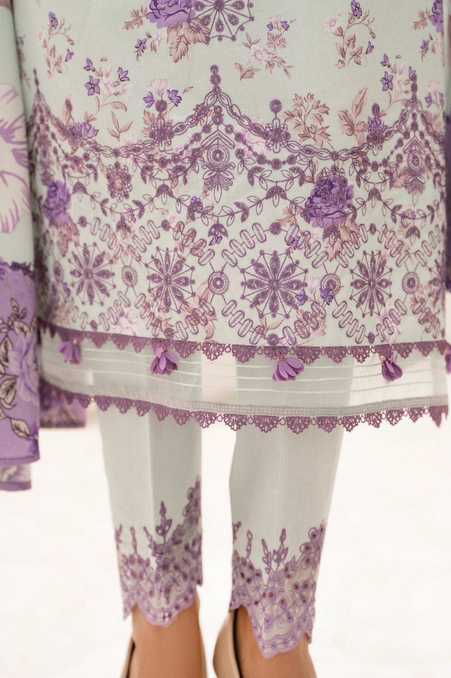 Cozy winter wear in rich khaddar fabric