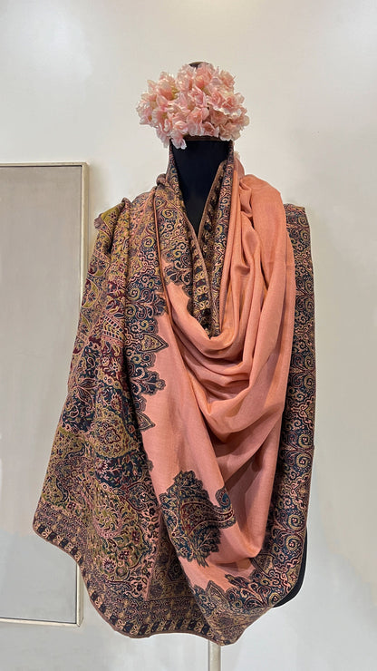 Elegant traditional Kashmiri wrap
