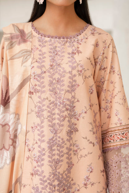 Women’s khaddar dress for cold weather