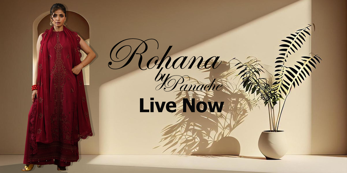 A banner showcasing Rohana by PANACHE